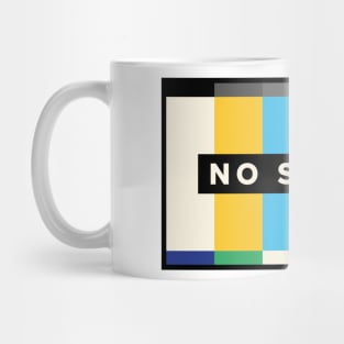 No signal test signal pattern Mug